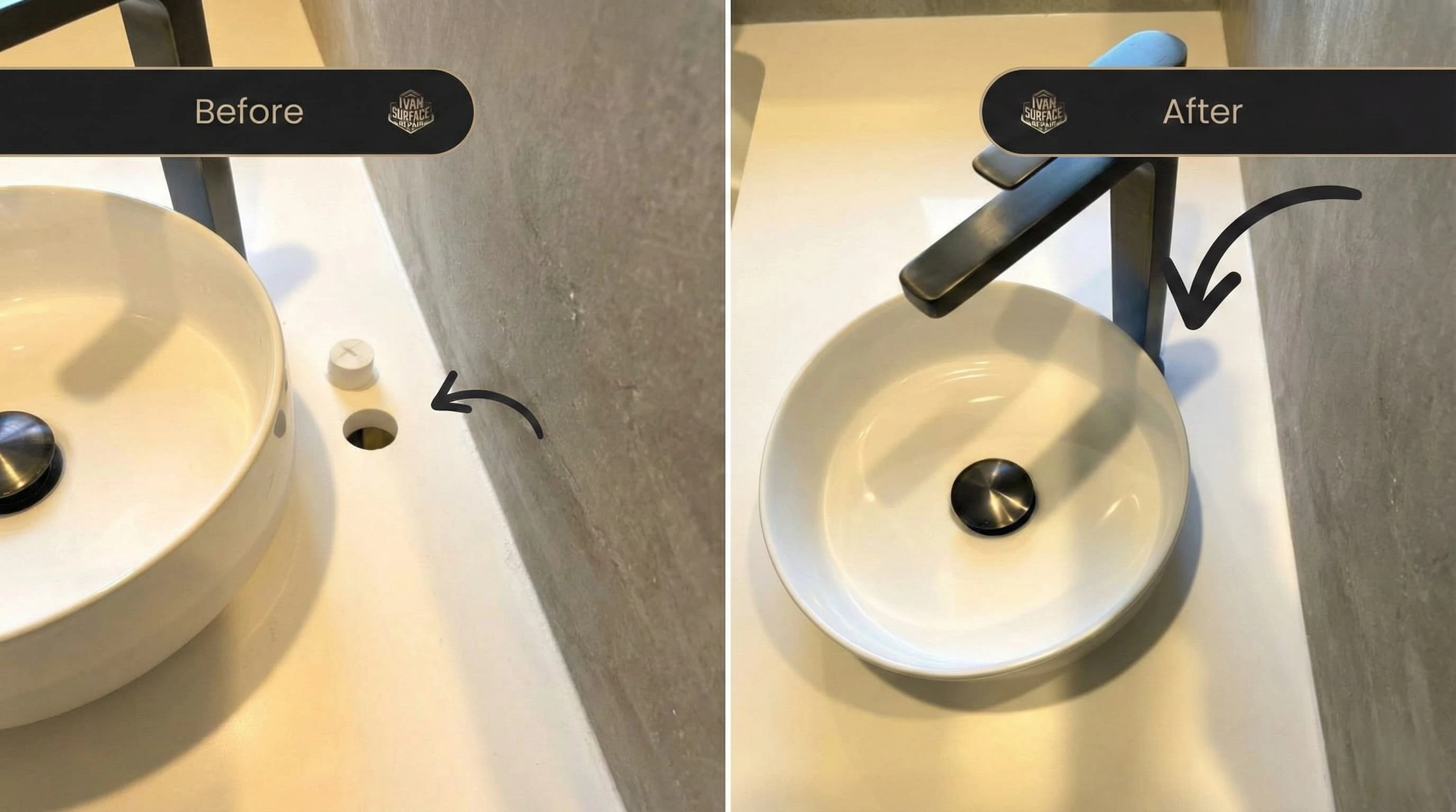 Stone Benchtop Repair Melbourne